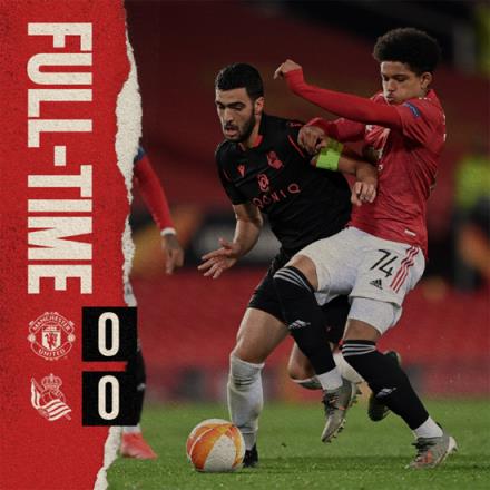 歐聯(lián)B：B費進(jìn)球被誤判 曼聯(lián)總分4-0皇社進(jìn)16強(qiáng)