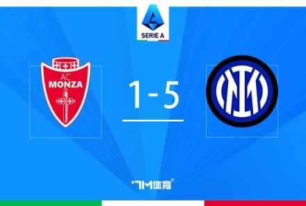 意甲-國(guó)米5-1蒙扎領(lǐng)先5分 恰20&勞塔羅雙響