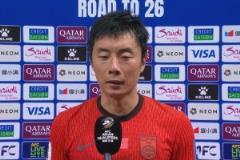 李磊：對(duì)不起球迷，下半場(chǎng)沒有退路必須攻出去沒進(jìn)球很可惜