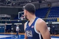 他是外星人吧！庫里那些熱身時的神仙球！KD的表情太搞笑了！