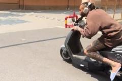 莫蘭德來廣東以后別的不說，車技是越來越溜了