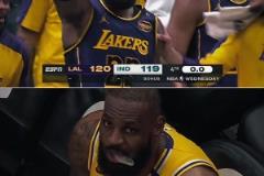 天堂到地獄！昨天老詹補籃絕殺步行者 今天基迪超遠三分絕殺湖人