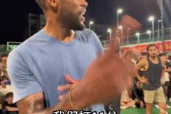 雞腿諾前男友程鑫凱跟威姆斯單挑，職業(yè)跟業(yè)余差距還是挺大啊