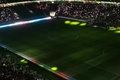 國內(nèi)主場天花板，現(xiàn)場實拍國安賽前工體上演震撼燈光秀