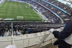 原來是這么上去的！大連球迷分享Tifo第一視角，累并快樂