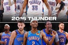 杜威二少領(lǐng)銜的16雷霆與今年的雷霆大戰(zhàn)七場，誰能笑到最后？