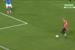 米蘭扳回一球！特奧橫傳門前助攻約維奇搶點(diǎn)破門！