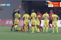 【集錦】中甲-蘇州東吳0-0廣西平果 胡靖背后故意犯規(guī)染紅