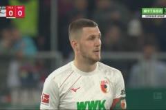 拜仁客場先丟球！吉安努利斯禁區(qū)內(nèi)抽射破門！