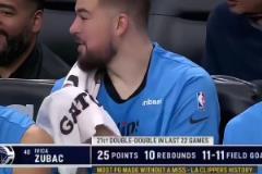 祖巴茨：“我希望職業(yè)生涯都和哈登這樣的后衛(wèi)打球。”