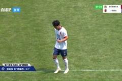 不愧是10號兼隊長?。V西球員張源書這腳遠射，相當(dāng)有水平！