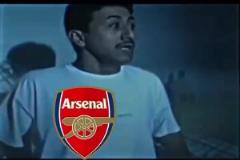 網(wǎng)友惡搞：即將面對皇馬，阿森納還能睡得著嗎