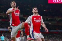 帥！阿森納官方曬賴斯梅里諾3次慶祝視頻：向外界的聲明！