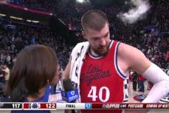 第4次20+20！祖巴茨賽后接受女記者采訪：為了贏球啥都能做