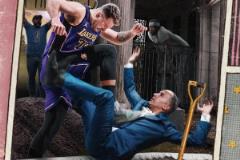 新世界名畫(huà)？美媒曬圖：東契奇親手埋葬尼科-哈里森！