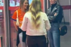 山東泰山隊(duì)太太團(tuán)，贏球也是很開心呀