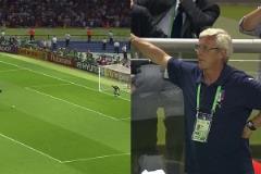 當意大利眾將站在12碼前，里皮甚至眼睛都沒眨一下