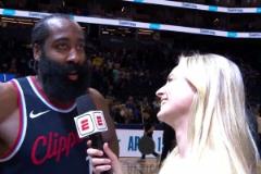 哈登：我們是一支優(yōu)秀的球隊，很高興向世界展示我們的能力！