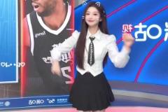 這大長腿！美女主播魏欣怡跳手勢舞：又一年 恭喜快船無緣附加賽