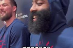 一不小心說了實(shí)話哈登談祖巴茨進(jìn)步：他以前真的不行！