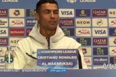 記者談歐冠皇馬首回合0-3阿森納，C羅：逆轉(zhuǎn)吧，馬德里，加油！