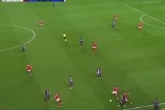 MMN之間心有靈犀的配合！內(nèi)馬爾助攻梅西精彩弧線球破門！