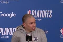 是不是想起擁有詹姆斯的感覺？泰倫-盧：有小卡，我們可以贏任何系列賽