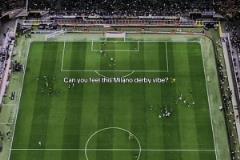 撒鹽，那不勒斯球迷賽后慶祝米蘭淘汰國(guó)米