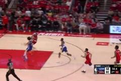 很恐怖啊！杰倫-格林超級(jí)滑翔暴扣，在空中飛了非常遠(yuǎn)?。? title=