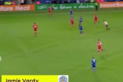 藍(lán)狐生涯最佳？瓦爾迪面對利物浦的遠(yuǎn)距離凌空爆射