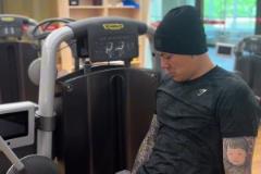 努力訓練，調(diào)整狀態(tài)！王大雷社媒發(fā)布：訓練前記得要熱身