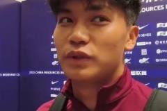 蒯紀聞：中超和青年隊差別很大，沒有亮眼表現(xiàn)被換下來很正常