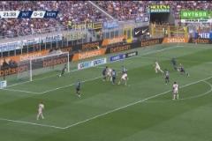 國米解圍失誤&后防漏人，蘇萊門前機(jī)敏補(bǔ)射1-0