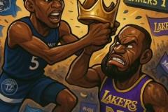 狼蜜曬愛德華茲搶走詹姆斯皇冠海報：還差1場勝利??！