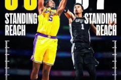 站立摸高超文班！如果馬威成功登陸湖人，打狼會(huì)更好打嗎？