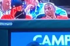 還差一場哥倆就可以擁抱了！經(jīng)典名場面：哈登威少一起看棒球賽！