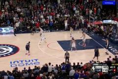 全場最關(guān)鍵一防！哈登關(guān)鍵時刻失誤，但祖巴茨防住了約基奇的上籃