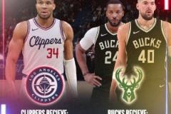 這也太炸裂了！美媒交易方案：快船出祖巴茨+鮑威爾+博格丹換來字母哥！