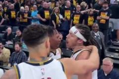 今天是功臣??！戈登絕殺之后約老師也難掩喜色