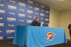 雷霆賽后主帥：我認(rèn)為我們犯規(guī)執(zhí)行的很好，這不是我們輸球的原因