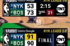 20分算個(gè)屁啊！尼克斯今日再次20分逆轉(zhuǎn)凱爾特人！