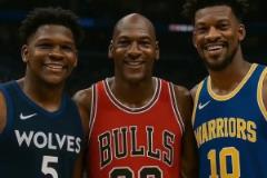 仔細(xì)一看巴特勒和愛(ài)德華茲真的很像喬丹啊，越看越像