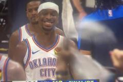 SGA賽后笑了，這是太自信還是太無(wú)奈？