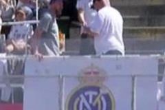 皇家馬德米？皇馬球迷曬和國(guó)米隊(duì)徽合體橫幅：我們是歐洲之王