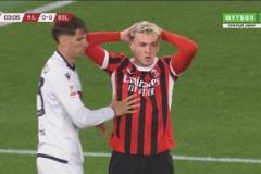 錯失良機！萊奧底線過人傳中 希門尼斯門前反應(yīng)不及射門打高！