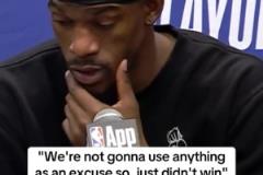 傷病影響發(fā)揮？巴特勒：我沒(méi)事，輸了就輸了，沒(méi)有任何借口