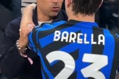 這就是傳承！淘汰巴薩后，巴雷拉與科爾多巴擁抱相談甚歡！