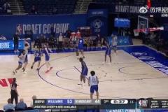 聯(lián)合試訓(xùn)比賽第二日！楊瀚森又獻(xiàn)出極致妙傳，解說連連夸贊