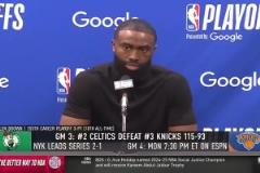 回旋鏢！布朗此前：不是1場2場3場，想擊敗我們得贏我們4場！