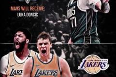 美媒這交易設(shè)想越來越離譜：湖人把東契奇送回獨(dú)行俠，換回濃眉和弗拉格